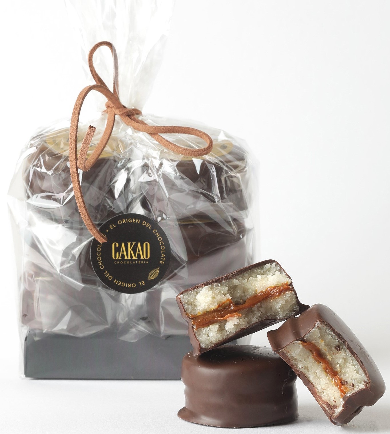 Alfajor mazapán grande 6 un